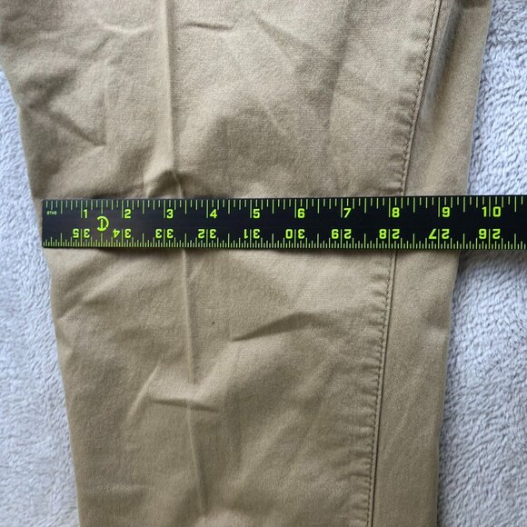 Old Navy Mens Jogger Pants Size XL 40x30 Measured Tall Khaki Drawstring - Picture 5 of 13
